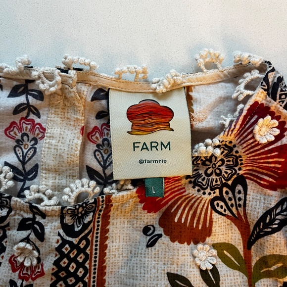 Farm Rio Romantic Garden Summer Set - M skirt L top - Picture 4 of 11